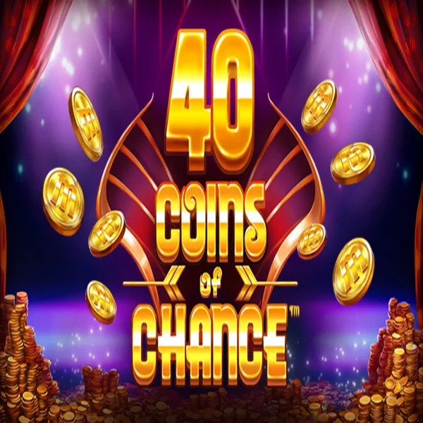 40 Coins of Chance online game logo by SYNOT Games on beton-redcasino.pl