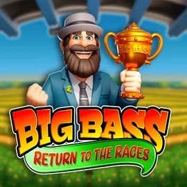 Big Bass Return to the Races game by Pragmatic Play – logo hosted on BetOnRed Casino