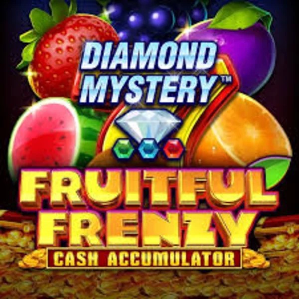 Diamond Mystery Fruitful Frenzy Cash Accumulator by Greentube, showcased at beton-redcasino.pl – game logo